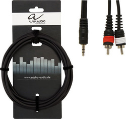 Alpha Audio 3.5mm male-RCA male 1.5m 190160