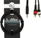 Alpha Audio 3.5mm Male To RCA Male Audio Cable Black 3m 190165