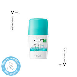 Vichy No White Marks & Yellow Stains Αποσμητικό 48h σε Roll-On 50ml Vichy No White Marks & Yellow Stains Αποσμητικό 48h σε Roll-On 50ml
