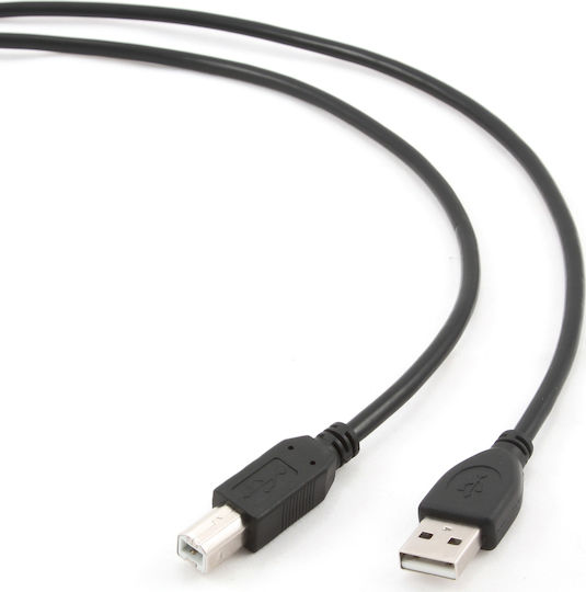 Cablexpert USB 2.0 Cablu USB-A - USB-B Negru 3.0m CCP-USB2-AMBM-10