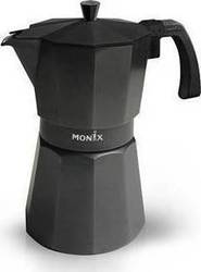 Monix Vitro Noir M640009 Elektrisch Espresso-Kanne 9 Cups Schwarz