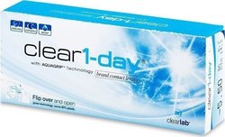 Clearlab Clear 1-Day Ημερήσιοι 30τμχ Clearlab Clear 1-Day Ημερήσιοι 30τμχ