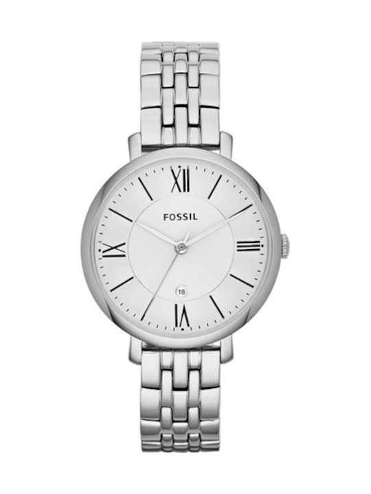 Fossil Jacqueline Ceas Dama 36mm Baterie Cu Bră...