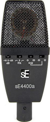 SE Electronics Condenser (Large Diaphragm) XLR Microphone Shock Mounted/Clip On Mounting Voice