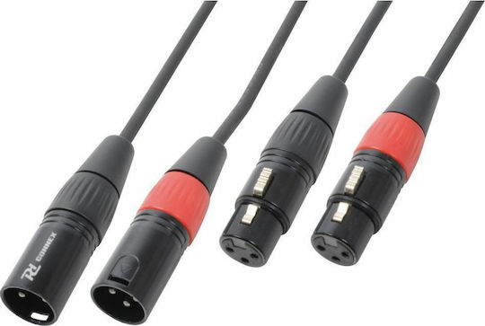 Power Dynamics XLR male to XLR female 0.5m Cable (176.001)