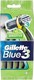 Gillette Blue 3 Sensitive mit & Gleitstreifen für empfindliche Haut 4Stück