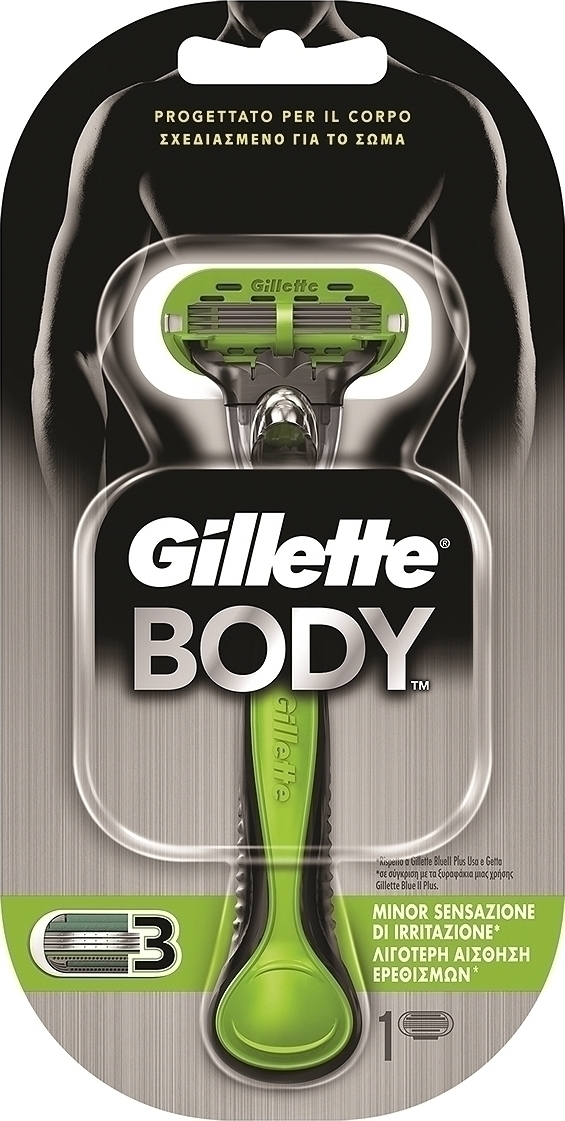 gillette body grooming