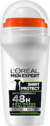 L'Oreal Paris Men Expert Shirt Protect Дезодорант 48h Рол-Он 50ml L'Oreal Paris Men Expert Shirt Protect Дезодорант 48h Рол-Он 50ml