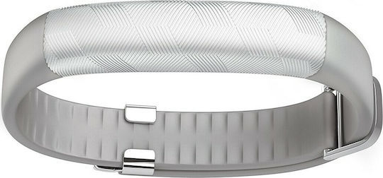Jawbone UP2 Classic Flat Strap Light Grey Hex