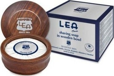 LEA Classic Seife Rasieren in Holzkugel für empfindliche Haut 100gr