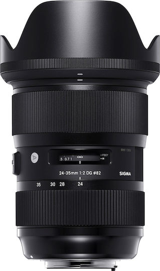 Sigma Full Frame Camera Lens 24-35mm f/2 DG HSM Art Wide Angle