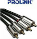 Prolink Cable RCA male - RCA male 3m HMC101-0300