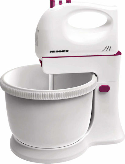 Heinner HMB-350 Mixer with Plastic Container 2.5lt 300W White