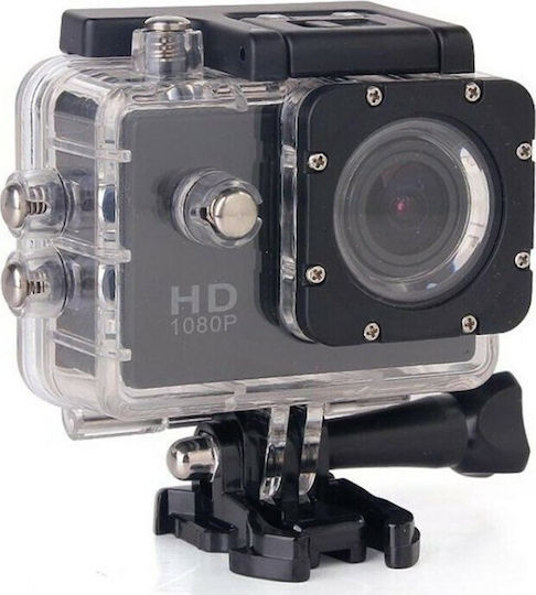 SDV3 Action Camera HD (720p) Underwater (with Case) with Screen 1.5" Black