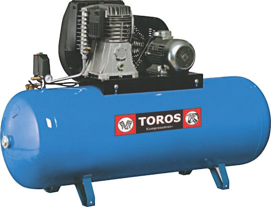 Toros N5-500F-5.5T Three-Phase Air Compressors with Power 5.5hp and Airtank 500lt 602012