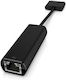 HP ElitePad Ethernet Cable Convertor Ethernet / RJ-45 masculin în Ethernet / RJ-45 masculin 1buc