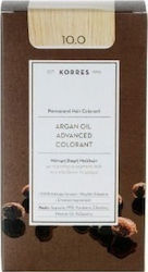 Korres Argan Oil Advanced Colorant 10.0 Natural Platinum Blonde
