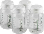 Ameda Breast Milk Storage Bottles & Cups 120ml 4pcs