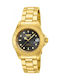 Invicta Watch Battery with Gold Metal Bracelet 15848