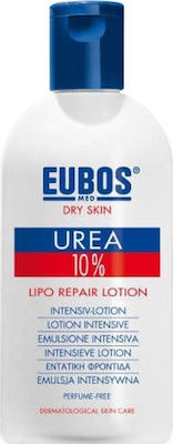 Eubos Urea 10% Lipo Repair Feuchtigkeitsspendende Lotion Regeneration mit Harnstoff für trockene Haut 200ml