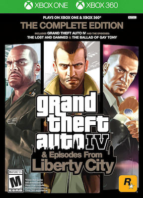 Grand Theft Auto IV: The Complete Edition Edition Xbox 360 Game