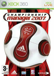 Championship Manager 2007 Xbox 360 Game