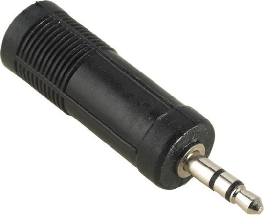 HAMA 122388 Converter 3.5mm Male to 6.3mm Female 1 Piece