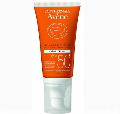 Avene Sun Cream Very High Protection Waterproof Sunscreen Cream Face SPF50 50ml