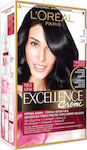 L'Oreal Paris Excellence Cream Colour Set Haarfarbe 1 Black 48ml