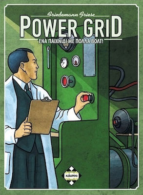 Kaissa Board Game Power Grid for 2-6 Players 12+ Years (EL)