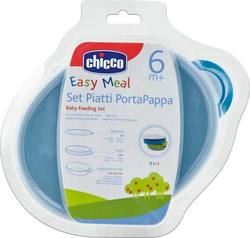 Chicco Παιδικό Σετ Φαγητοδοχείου από Πλαστικό 3τμχ Chicco Παιδικό Σετ Φαγητοδοχείου από Πλαστικό 3τμχ