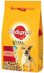 Pedigree Vital Protection 1.5kg Dry Food for Adult Small Breed Dogs with Rice, Calf and Vegetables