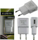 Volte-Tel Зарядно Устройство Без Кабел с USB-A Изходен Порт Бял USB Travel Charger VTU15
