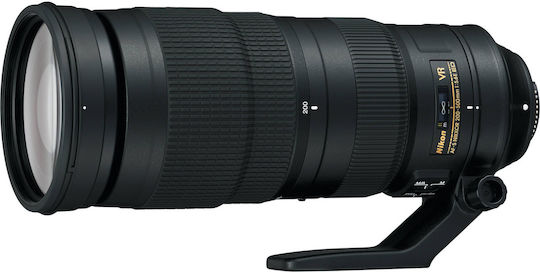 Nikon Full Frame Φωτογραφικός Φακός AF-S Nikkor 200-500mm f/5.6E ED VR Tele Zoom για Nikon F Mount Μαύρος