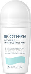 Biotherm Deo Pure Invisible Αποσμητικό 48h σε Roll-On 75ml Biotherm Deo Pure Invisible Αποσμητικό 48h σε Roll-On 75ml