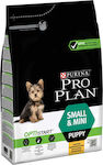 Purina Pro Plan OptiStart Small & Mini Puppy 3kg Dry Food for Puppies of Small Breeds with Chicken