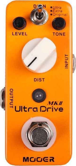 Mooer Ultra Drive MK II Πετάλι Effect Distortion Ηλεκτρικής Κιθάρας