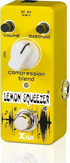 Xvive Lemon Sqeezer V9 Pedals Effect Compressor Electric Guitar