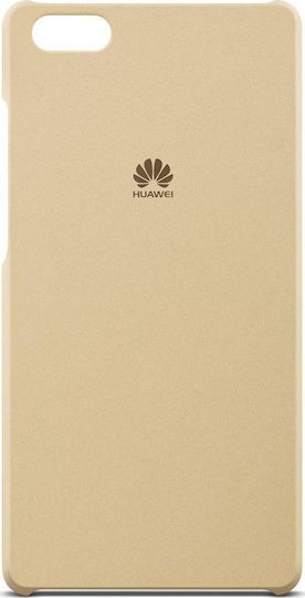 Huawei Задна корица Пластмаса 0.8мм Златист (Huawei P8 Lite)