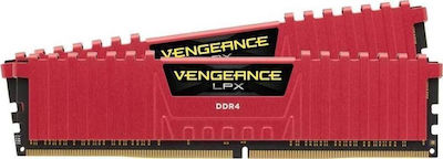 Corsair Vengeance LPX 16GB DDR4 RAM mit 2 Modulen (2x8GB) und Geschwindigkeit 2400 für Schreibtisch