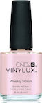 CND Vinylux Gloss Βερνίκι Νυχιών Μακράς Διαρκείας Μπεζ 195 Nacked Naivete 15ml