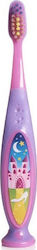 Wisdom Children's Toothbrush for 3+ Years Purple