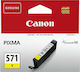 Canon CLI-571 InkJet Printer Ink Yellow (0388C001)