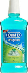 Oral-B Complete Soluție Bucală împotriva και της Π και της λ και της ά και της κ και της α και της ς και της και της και της Κ και της α και της κ και της ο και της σ και της μ και της ί και της α και της ς και της 500ml