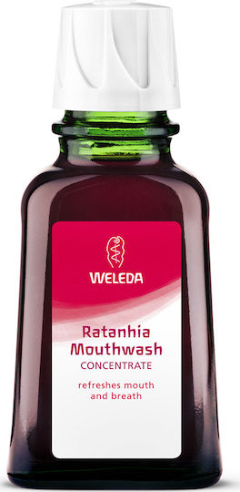 Weleda Rathania Mundwasser Soluție Bucală pentru /U/l/i/t/i/s/ împotriva και της και της και της Κ και της α και της κ και της ο και της σ και της μ και της ί και της α και της ς και της 50ml