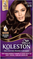 Wella Koleston Kit Βαφή Μαλλιών 3/0 Καστανό Σκο...