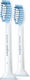 Philips Sonicare S Sensitive Ultra Soft Ανταλλακτικές Κεφαλές για Ηλεκτρική Οδοντόβουρτσα HX6052/07 2τμχ