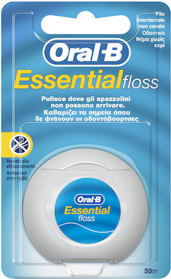 Oral-B Essential Floss Οδοντικό Νήμα 50m