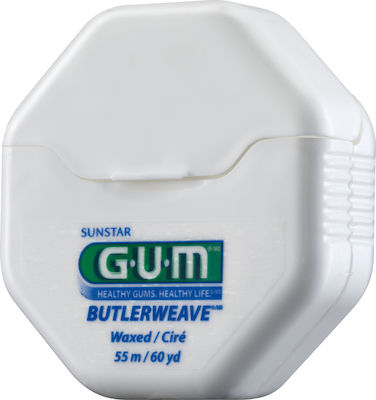 GUM ButlerWeave Fire dentar Ață Dentară 55m 1buc