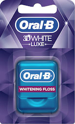 Oral-B 3D White Luxe Οδοντικό Νήμα με Γεύση Μέντα 35m
